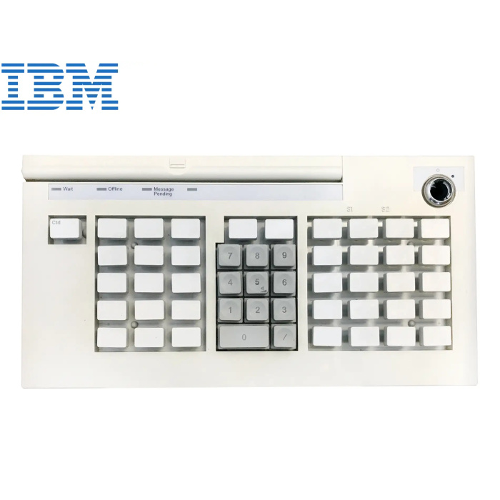 Pos Keyboard Ibm M7-1 Black Rs485 With Msr