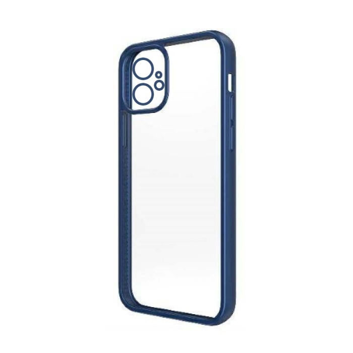 Apple Iphone 12 Clear Case Blue