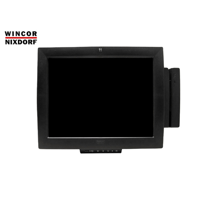 Pos Monitor 15" Touch Wincor Ba83a Bl Msr No Base Gb