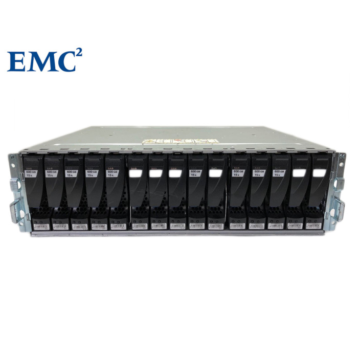 Dae Emc Ktn-stl3 Dae3p Chassis 15 Bay Sas For Vnx With Cover