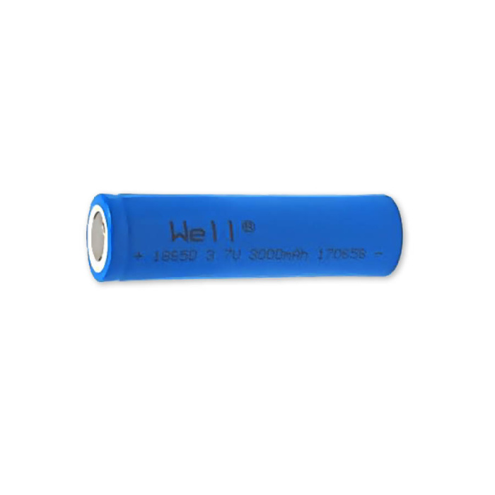 Well Μπαταρία LI-ION Flat terminal 3,7V 3000mAh ACCU-18650L/300-FH-WL