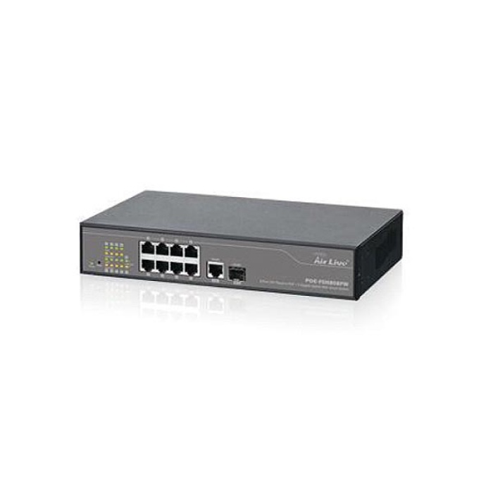 AIRLIVE POE-FSH808PW 8 PORT 24V PASSIVE POE WEB SMART SWITCH