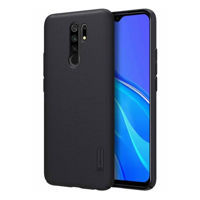 NILLKIN θήκη Super Frost Shield για Redmi 9/Redmi 9 Prime/POCO M2, μαύρη