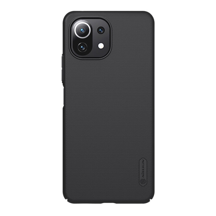 NILLKIN θήκη Super Frosted Shield για Xiaomi 11 Lite 4G/5G, μαύρη