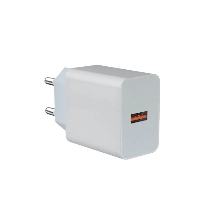 Universal USB 3.0 FastTravel Wall Charger QC3.0 5VDC 18W Λευκό Well PSUP-USB-WQ11803WE-WL