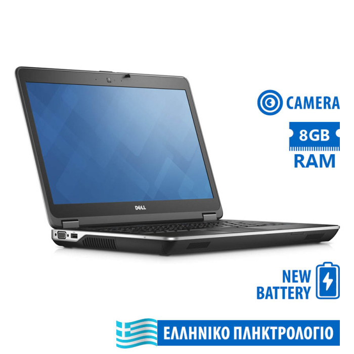 Dell Latitude E6440 i5-4310M/14"/8GB DDR3/500GB/DVD/Camera/New Battery/7P Grade A Refurbished Laptop