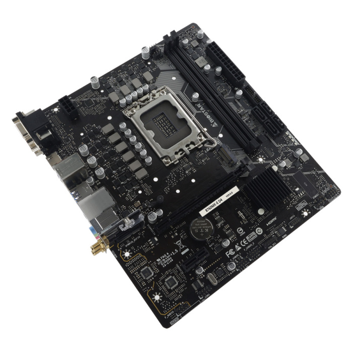 BIOSTAR μητρική B760MX-E D4, 2x DDR4, s1700, uATX, GbE, Ver. 6.0