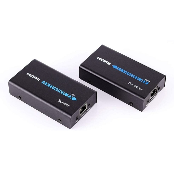 POWERTECH HDMI Video Extender CAB-H115, UTP cat5/6e έως 60m, Full HD, 3D