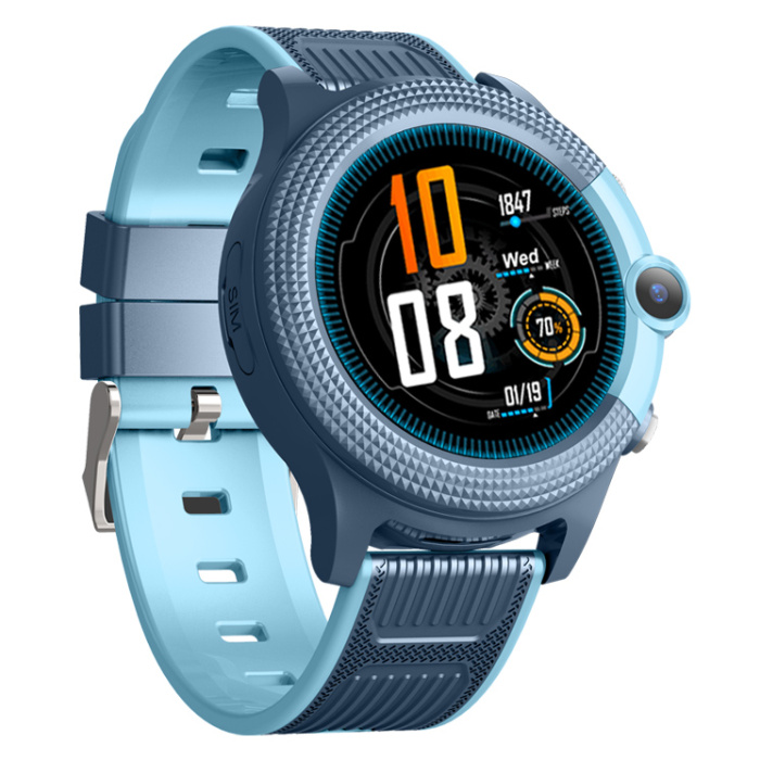 INTIME GPS smartwatch για παιδιά IT-052, 1.28", camera, 4G, IPX7, μπλε