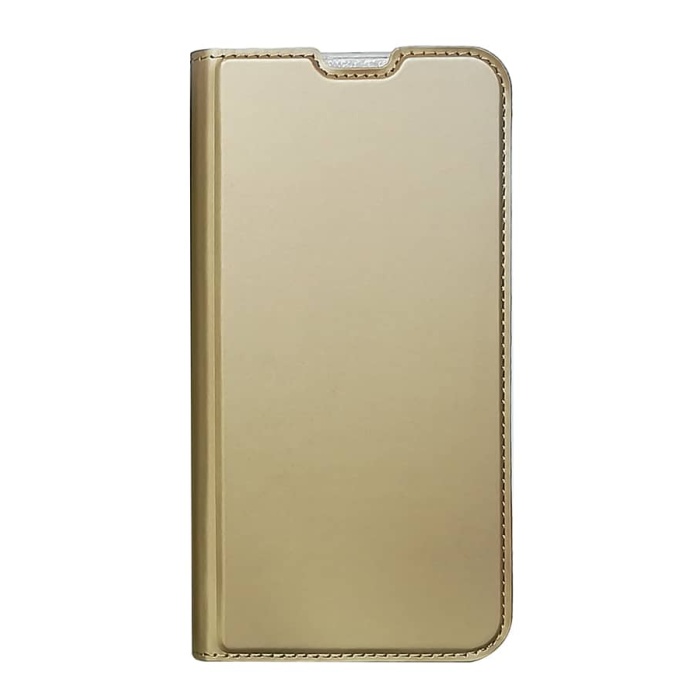 POWERTECH Θήκη Βook Elegant MOB-1438 για Samsung A20, χρυσή