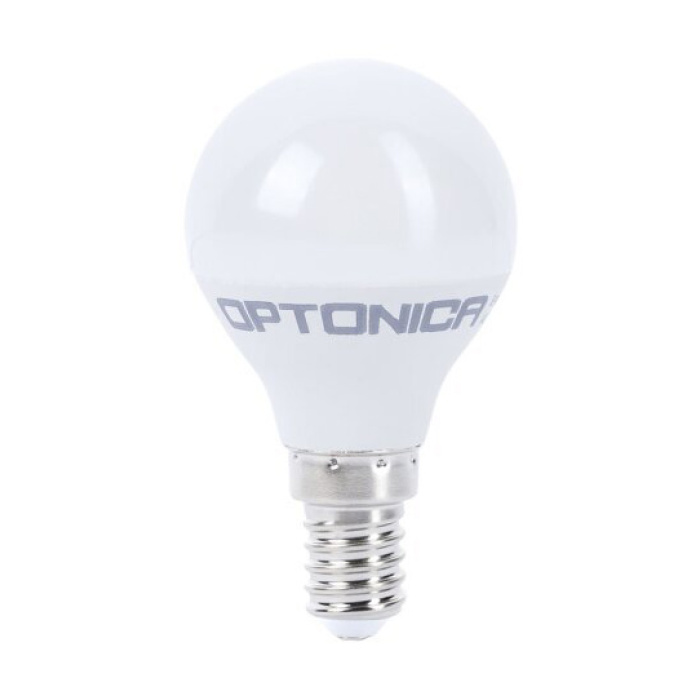 OPTONICA LED λάμπα G45 1402, 5.5W, 4500K, E14, 450lm