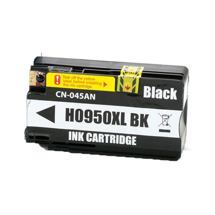 Συμβατό Inkjet για HP, 950 XL, 73ml, Black