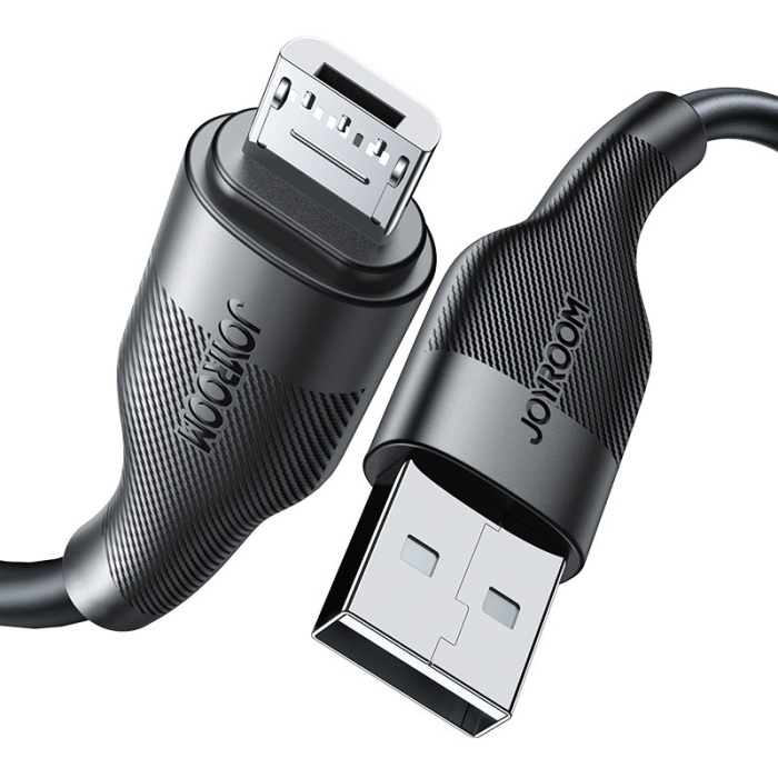 JOYROOM καλώδιο USB σε Micro USB S-1030M12, 3A, 1m, μαύρο