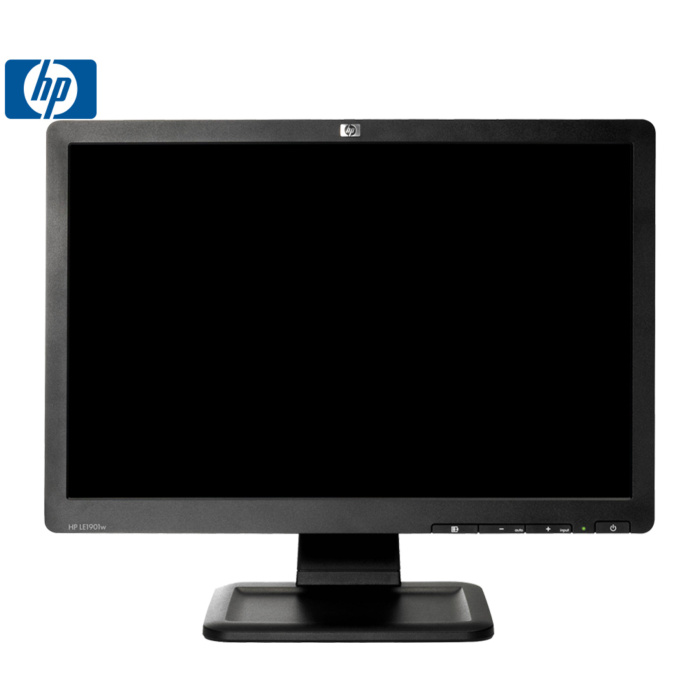 Monitor 19" Tft Hp Le1901w Bl Wide Ga