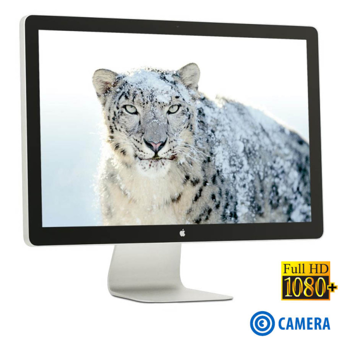 Used Monitor Cinema Display TFT/Apple/24"/1920x1200/Silver/Black/Camera/Mini DisplayPort