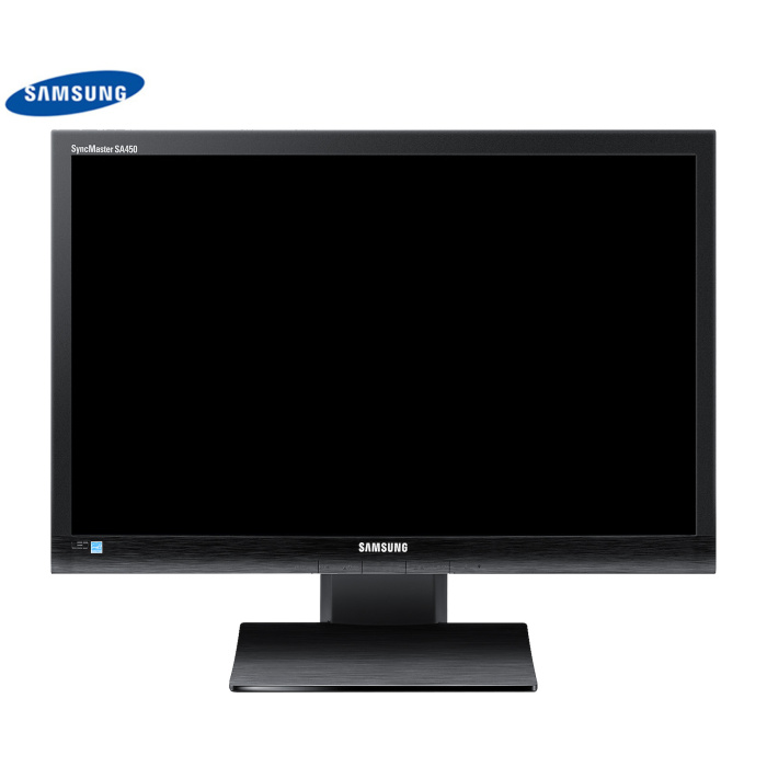 Monitor 24" Led Samsung S24a450bw Bl Wide Ga-