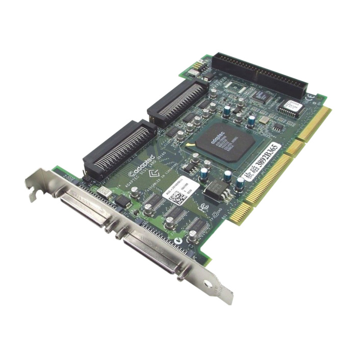 Scsi Controller Adaptec Asc-39160/dell2 Ultra160 Pci-x