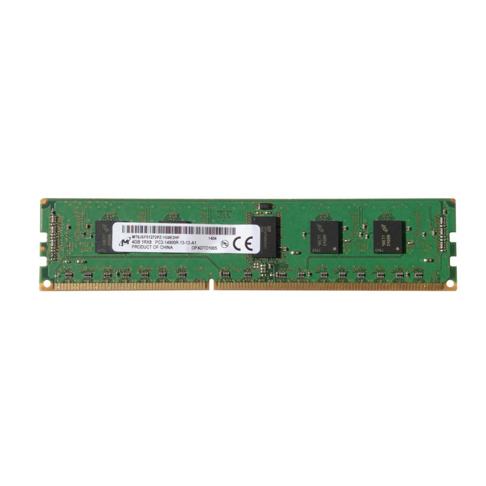 4gb Micron Pc3-14900r Ddr3-1866 1rx8 Cl13 Ecc Rdimm 1.5v