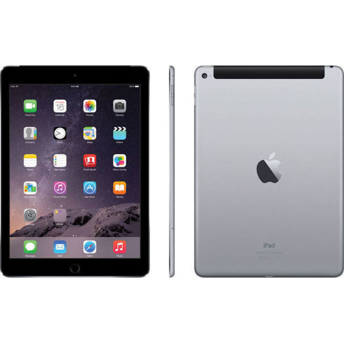 Apple iPad Air 2014 Wifi 9.7" (2GB/32GB) Space Gray Refurbished Grade A ΜΕ 2 ΧΡΟΝΙΑ ΕΓΓΥΗΣΗ!