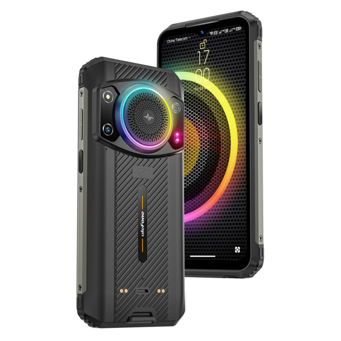 ULEFONE smartphone Armor 21, 6.58", ηχείο 3.5W, 8/256GB, 9600mAh, μαύρο