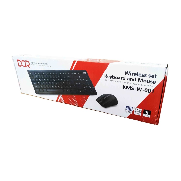 Keyboard-mouse Dqr Wireless Black En-gr