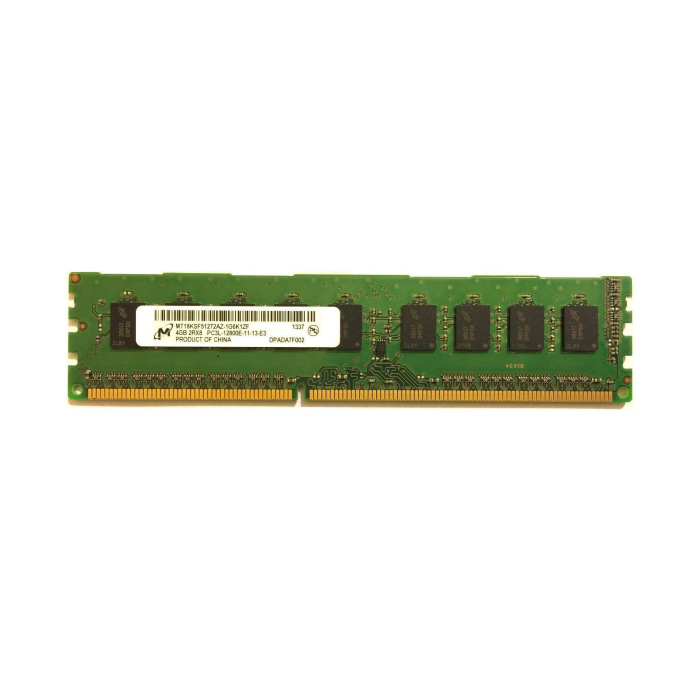 8gb Micron Pc3l-12800r Ddr3-1600 2rx8 Ecc 1.35v