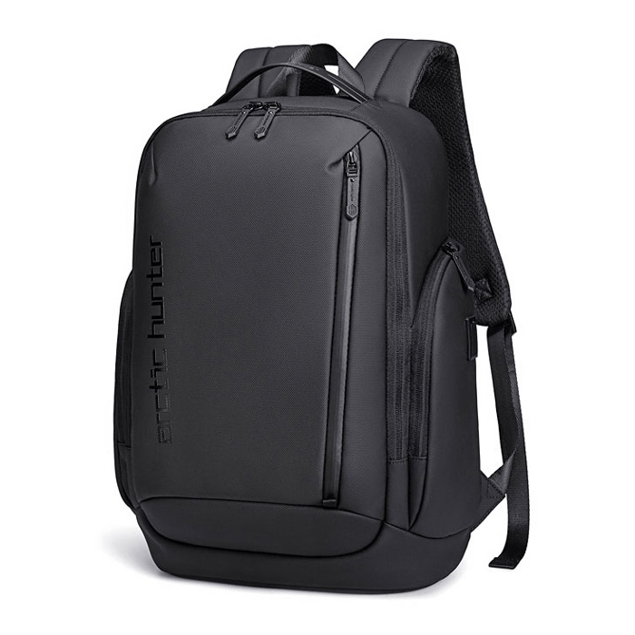 ARCTIC HUNTER τσάντα πλάτης B00554 με θήκη laptop 15.6", 20L, USB, μαύρη