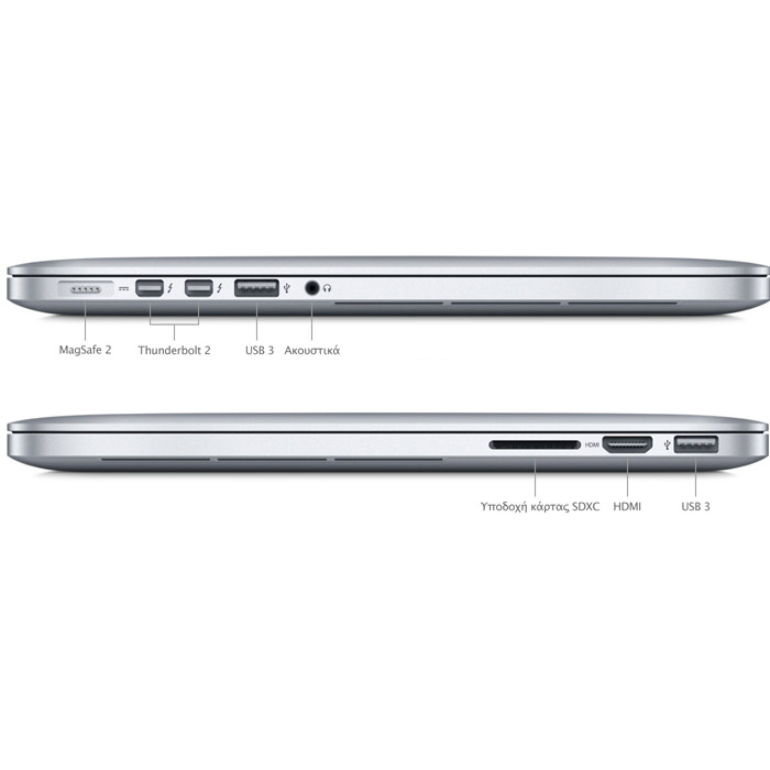 Apple MacBook Pro 11.4 Mid 2015 15.4″ Refurbished Grade B (I7-4770HQ/16GB/256GB SSD/Intel HD Graphics/MacOS Catalina 10.15) Θάμπωμα στην Οθόνη