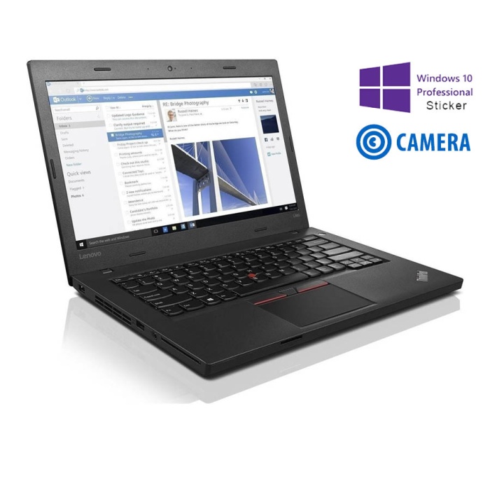 Lenovo ThinkPad T460 i5-6200U/14”/4GB DDR3/500GB/No ODD/Camera/10P Grade B Refurbished Laptop