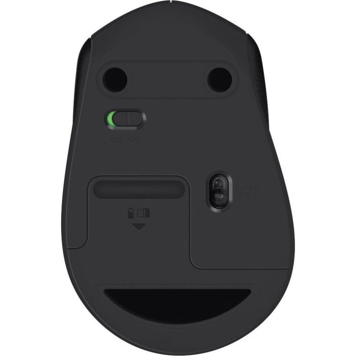 Logitech M330 Silent Plus Ασύρματο Mini Ποντίκι Μαύρο Open Box