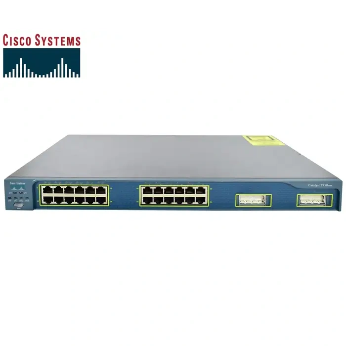 Switch Eth 24p Cisco 2950g 24px10/100mb, 2pxgbic Sfp Nps