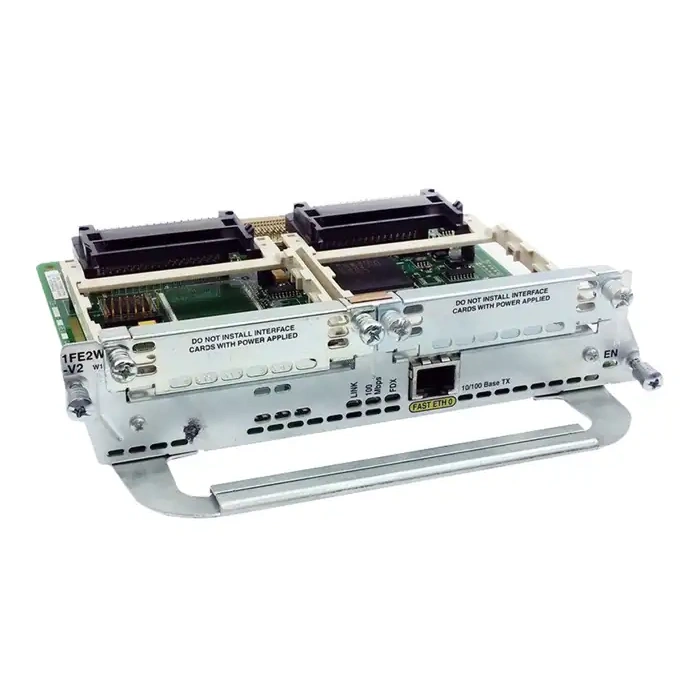 Cisco Module Nm-1fe2w 1x10/100 Ethernet 2xwan Card