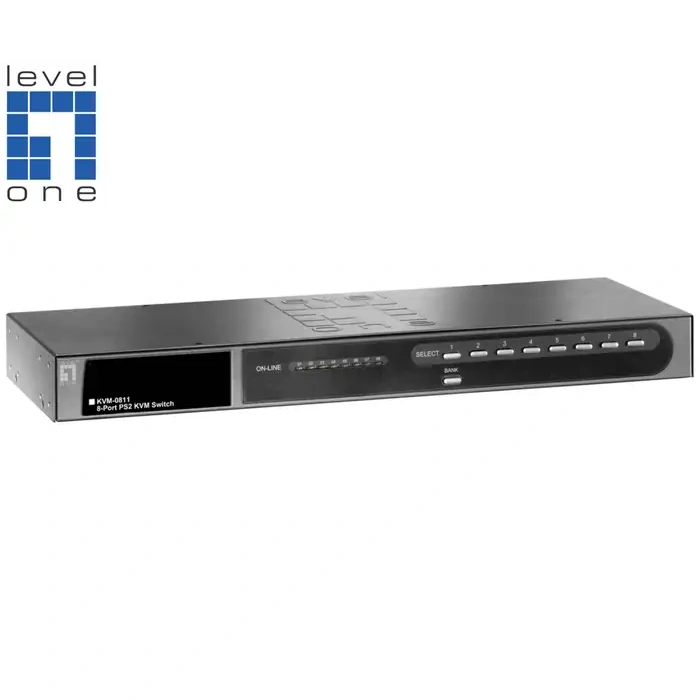 Kvm Switch Levelone Kvm-0811 8ports