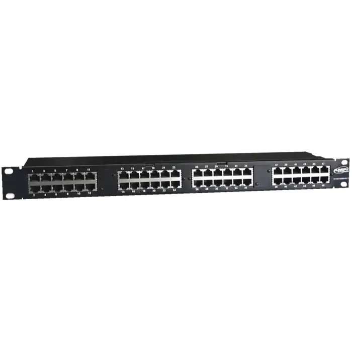 Patch Panel Amptrac 48p Mrj21 Cat6 10gb Shielded/not Krone