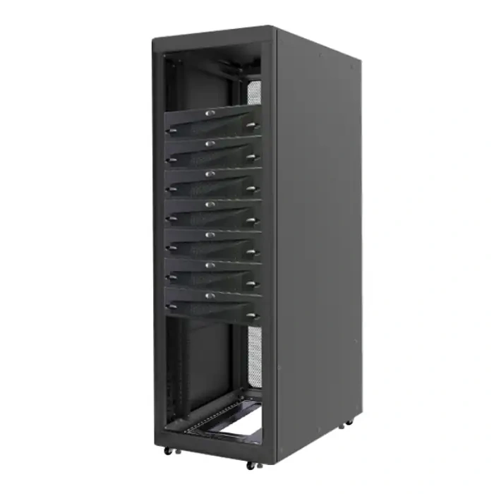 Rack 40u 190x61x97 Emc T-rack Cabinet W/fr. Bezel/wheels