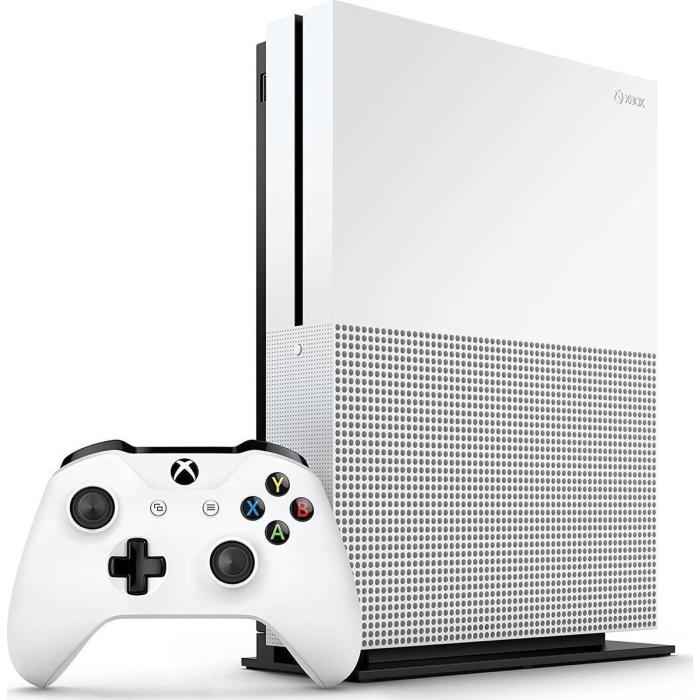 Microsoft Xbox One S 1TB White Ανακατασκευασμένο Grade A 1681 - Χωρίς Χειριστήριο