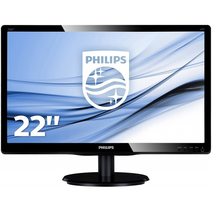 Monitor 22" Philips 225B2 TFT (1680x1050/VGA-DVI-D) Refurbished Grade A