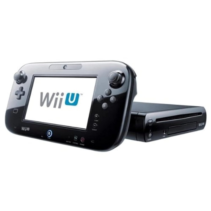 Nintendo Wii U Deluxe Ανακατασκευασμένο Black Grade A