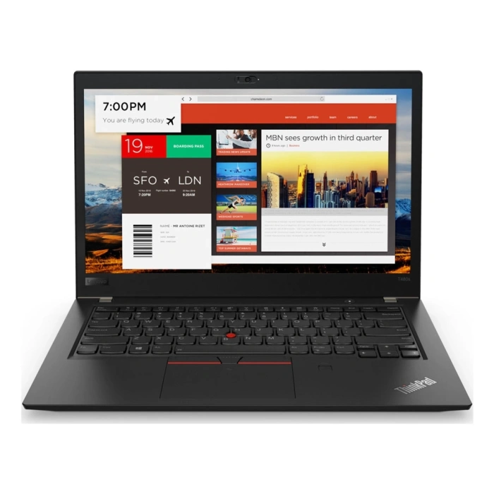 Lenovo Thinkpad T480 14" Refurbished Grade A (I5-8350/8GB/256GB SSD/Intel UHD Graphics 620 /W10 PRO)