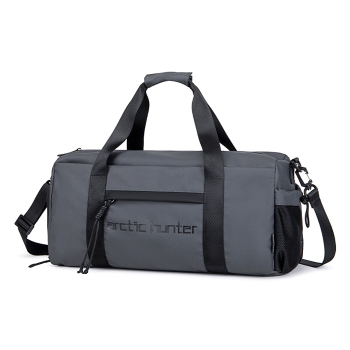 ARCTIC HUNTER τσάντα ταξιδίου LX00537 με θήκη παπουτσιών, 25L, γκρι