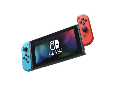 Nintendo Switch Console V2 32GB Red/Blue Ανακατασκευασμένο Grade A - Με Βάση