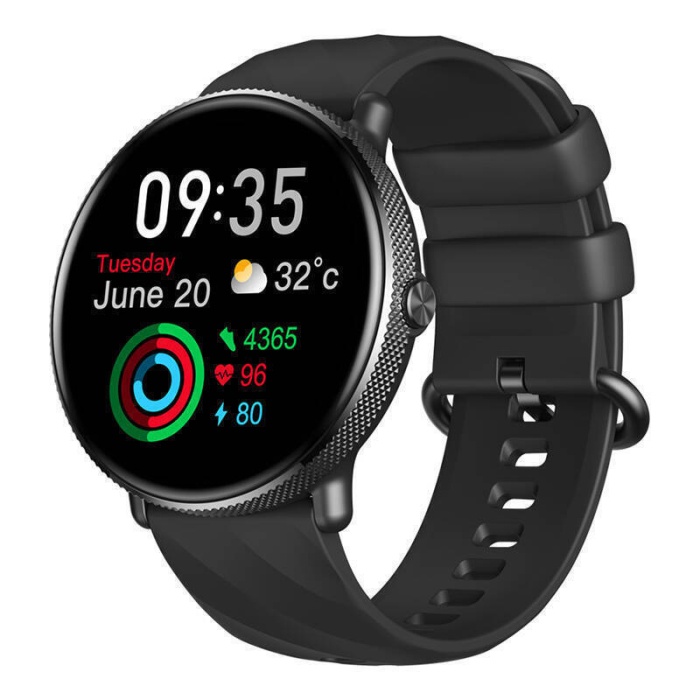 ZEBLAZE smartwatch GTR 3 Pro, heart rate, 1.43" AMOLED, IP68, μαύρο