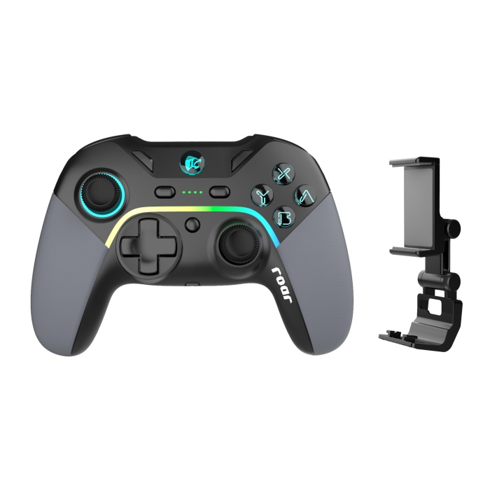 ROAR ασύρματο gamepad RR-0022, Switch/PC/iOS/Android, Bluetooth, μαύρο