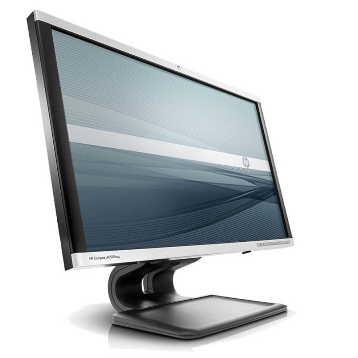 Used Monitor LA2205 TFT/HP/22"/1680x1050/Wide/Silver/Black/D-SUB & DVI-D & USB Hub