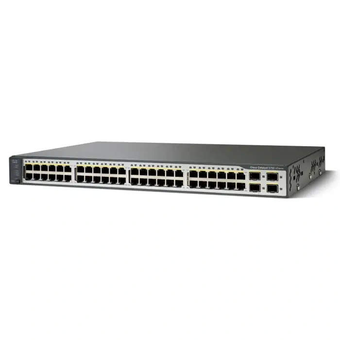 Switch Eth 48p 100mb Cisco Catalyst 3750-48 V2 Rj45 & 4xsfp