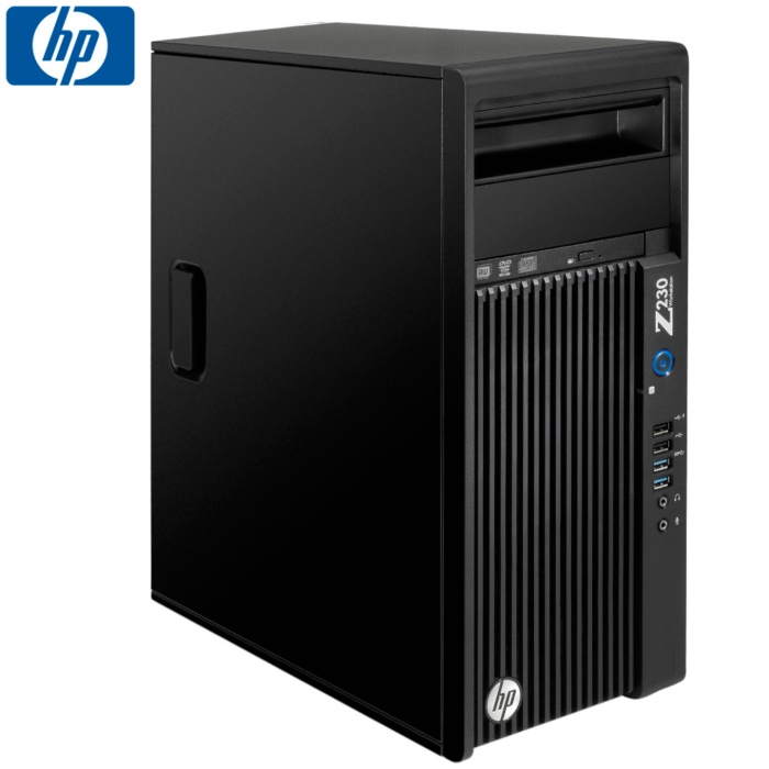 Pc Ws Hp Z230 Mt I7-4770/8gb/480gb-ssd/500gb/no-odd