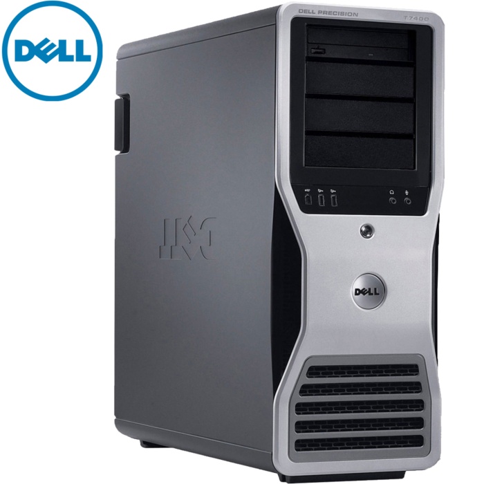 Pc Ws Dell T7400 2x X5482 (4 Cores)/8gb/250gb-ssd/500gb/odd/nvs300