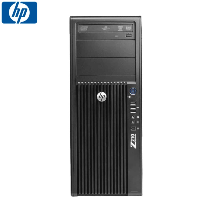 Pc Ws Hp Z210 Cmt Qc-e3-1220/8gb/250gb-ssd/500gb/odd/p400