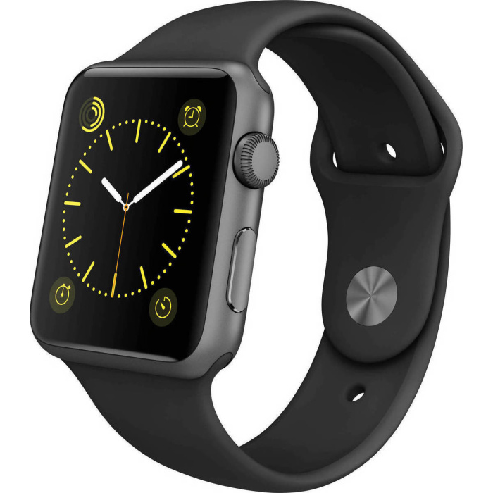 Apple Watch 42mm (1st Gen.) Aluminum Case Grey Εκθεσιακό Grade A