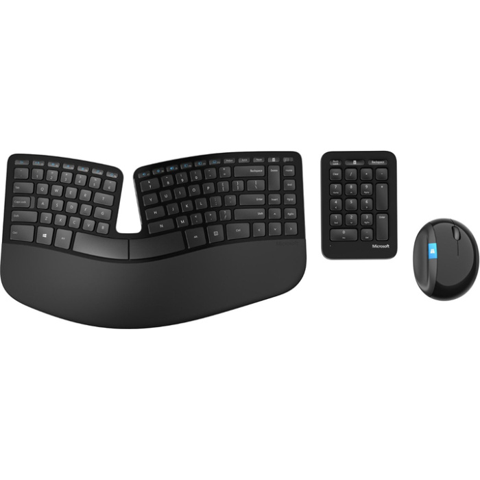 Microsoft Wireless Sculpt Ergonomic Ασύρματο Σετ Πληκτρολόγιο & Ποντίκι Ελληνικό - (Καινούργιο)